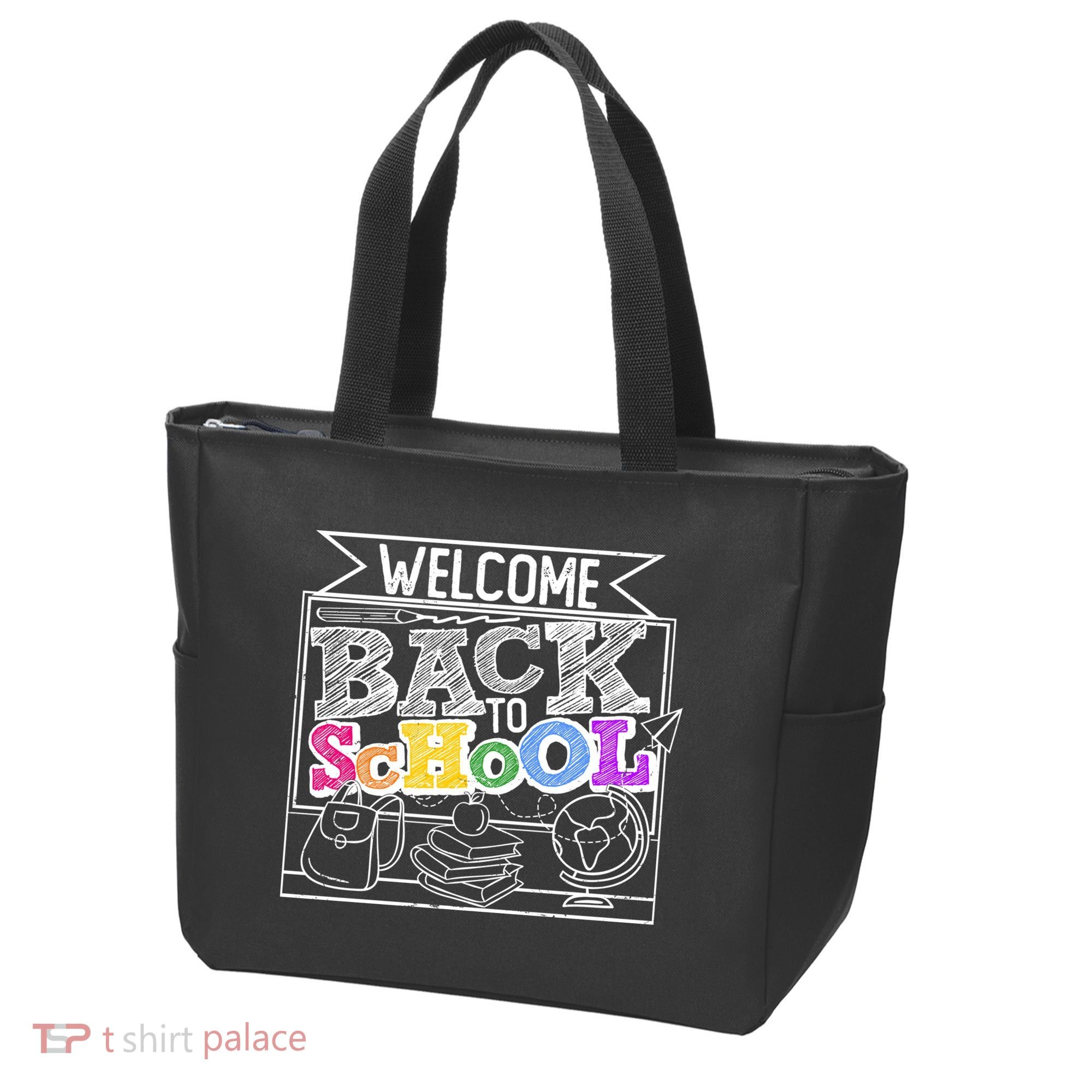 Sketchy Doodle Welcome Back To School Tote Bag