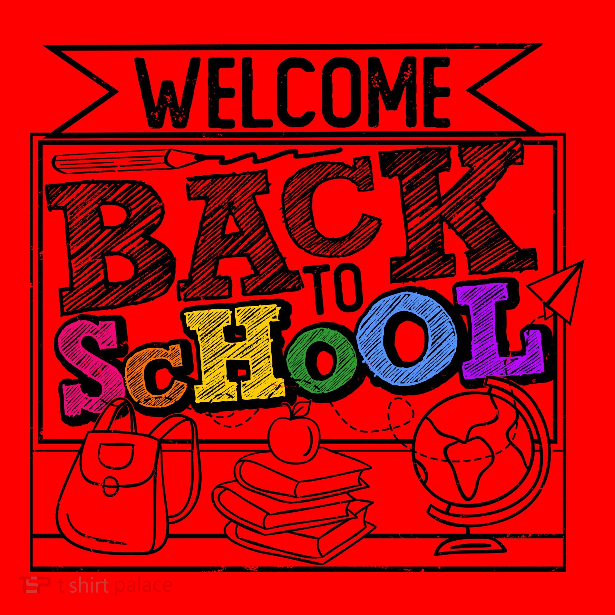 Sketchy Doodle Welcome Back To School Santa Hat