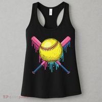 Softball Drip Women Ice Cream Drip Respect The Drip Women's Tank Top thumb 3