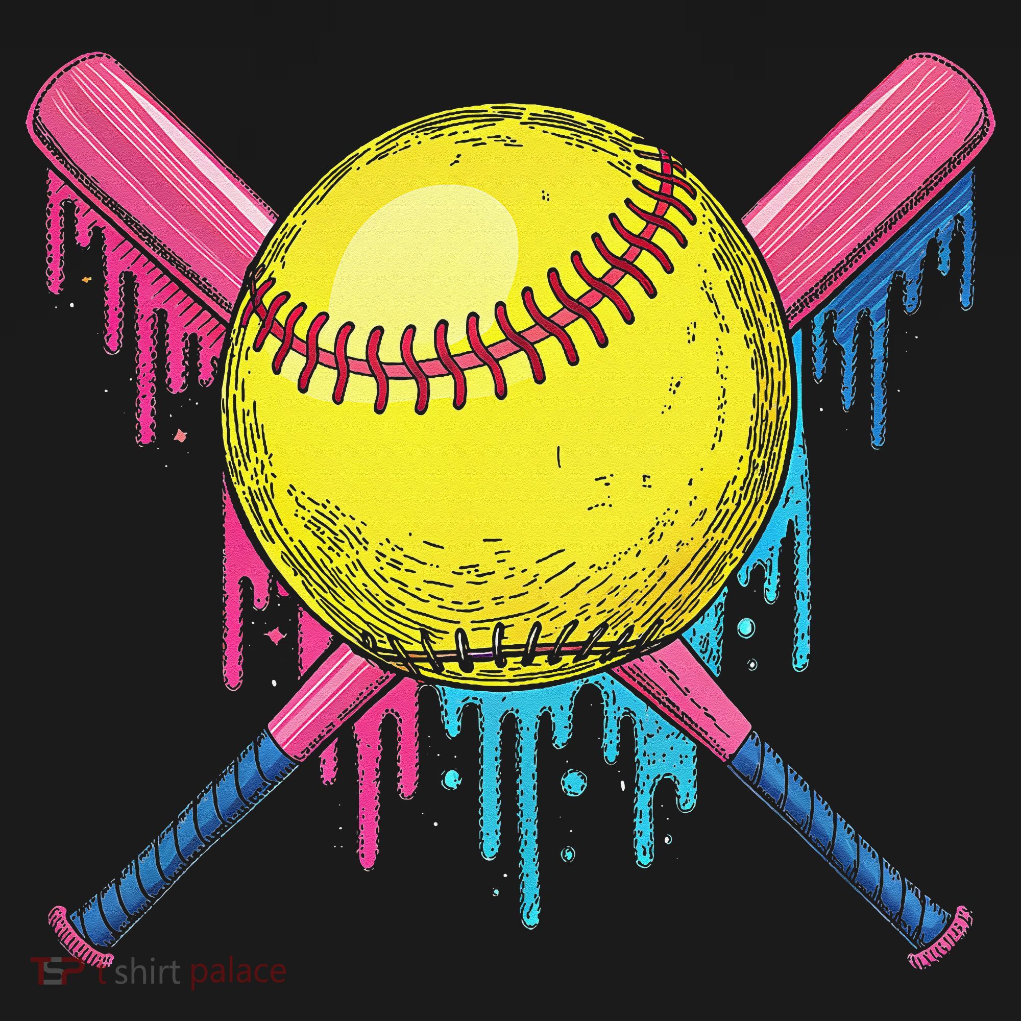 Softball Drip Women Ice Cream Drip Respect The Drip Women's Tank Top