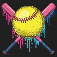 Softball Drip Women Ice Cream Drip Respect The Drip Hat thumb 2