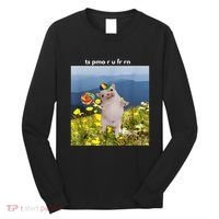 Silly Dog With Lollipop Meme Gen Z Brainrot Slang Meme Long Sleeve Shirt thumb 0