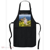 Silly Dog With Lollipop Meme Gen Z Brainrot Slang Meme Apron thumb 0