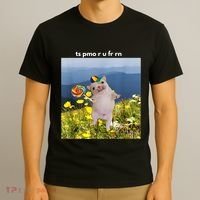 Silly Dog With Lollipop Meme Gen Z Brainrot Slang Meme T-Shirt thumb 3