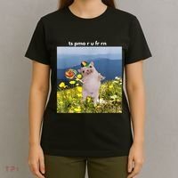 Silly Dog With Lollipop Meme Gen Z Brainrot Slang Meme T-Shirt thumb 4