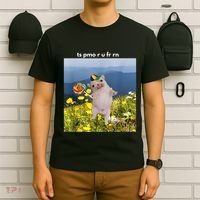 Silly Dog With Lollipop Meme Gen Z Brainrot Slang Meme T-Shirt thumb 6