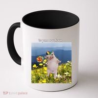 Silly Dog With Lollipop Meme Gen Z Brainrot Slang Meme Coffee Mug thumb 0