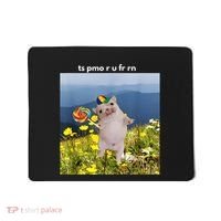 Silly Dog With Lollipop Meme Gen Z Brainrot Slang Meme Mousepad thumb 0