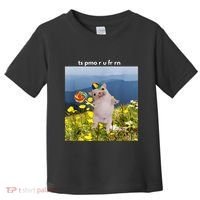 Silly Dog With Lollipop Meme Gen Z Brainrot Slang Meme Toddler T-Shirt thumb 0