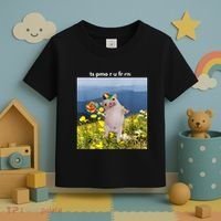Silly Dog With Lollipop Meme Gen Z Brainrot Slang Meme Toddler T-Shirt thumb 3