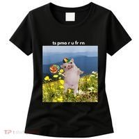 Silly Dog With Lollipop Meme Gen Z Brainrot Slang Meme Women's T-Shirt thumb 0