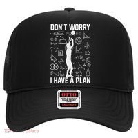 Setter Don't Worry I Have A Plan Volleyball School Hat thumb 0