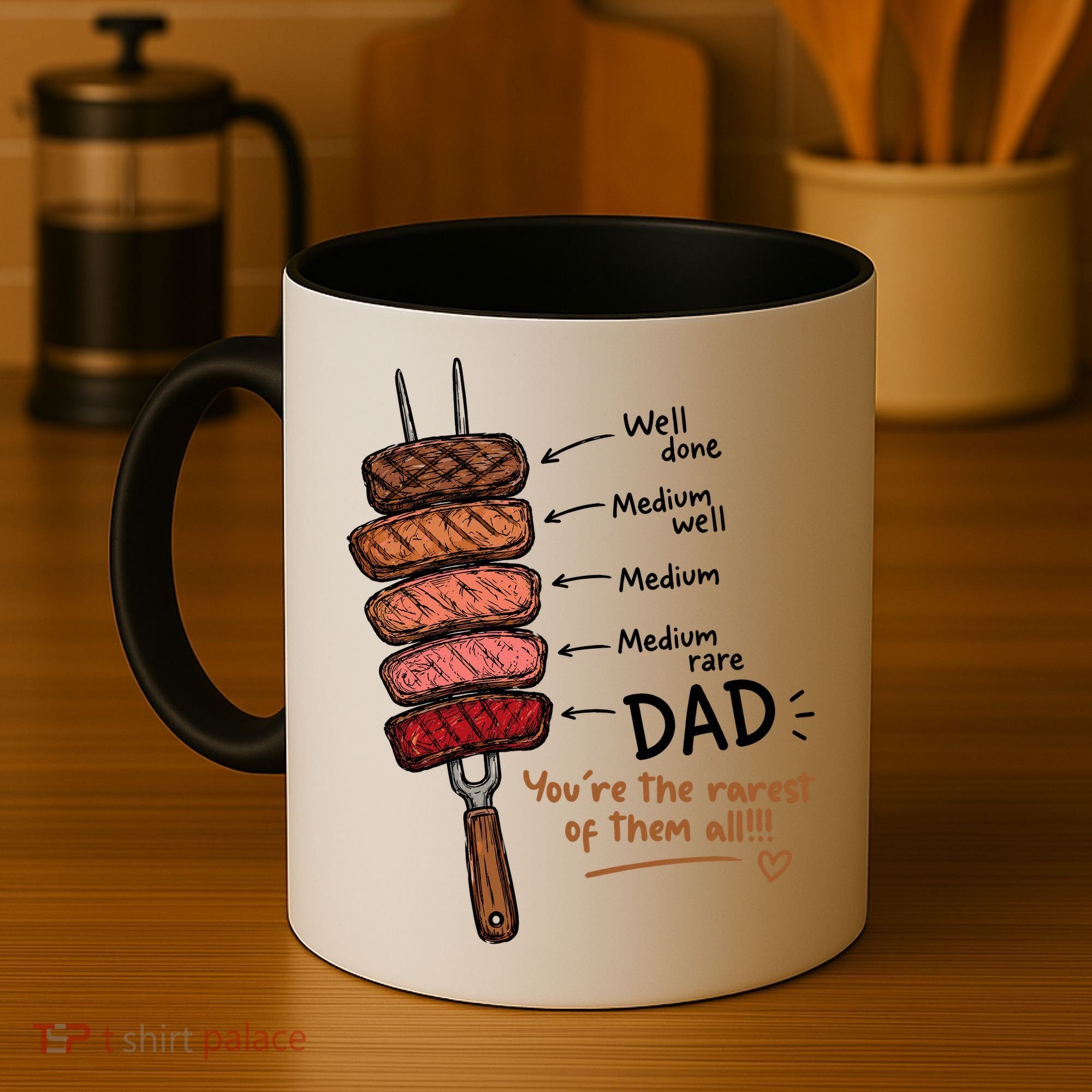 Steak Dad You're The Rarest Of Them All Coffee Mug