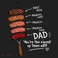 Steak Dad You're The Rarest Of Them All Tumbler thumb 3