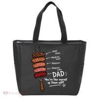 Steak Dad You're The Rarest Of Them All Tote Bag thumb 0