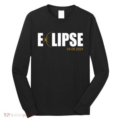 Solar Eclipse 04.08.24 Long Sleeve Shirt