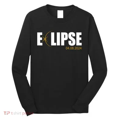 Solar Eclipse 04.08.24 Long Sleeve Shirt
