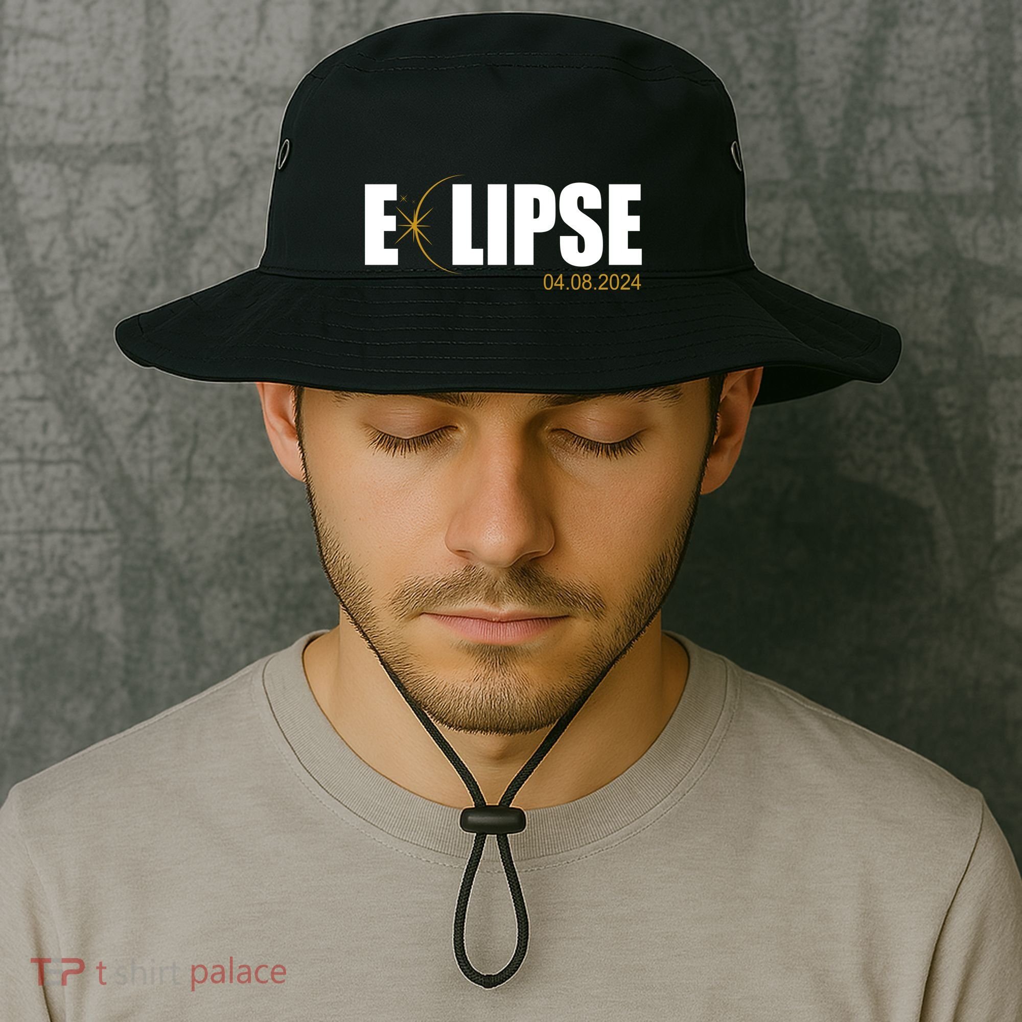 Solar Eclipse 04.08.24 Bucket Hat