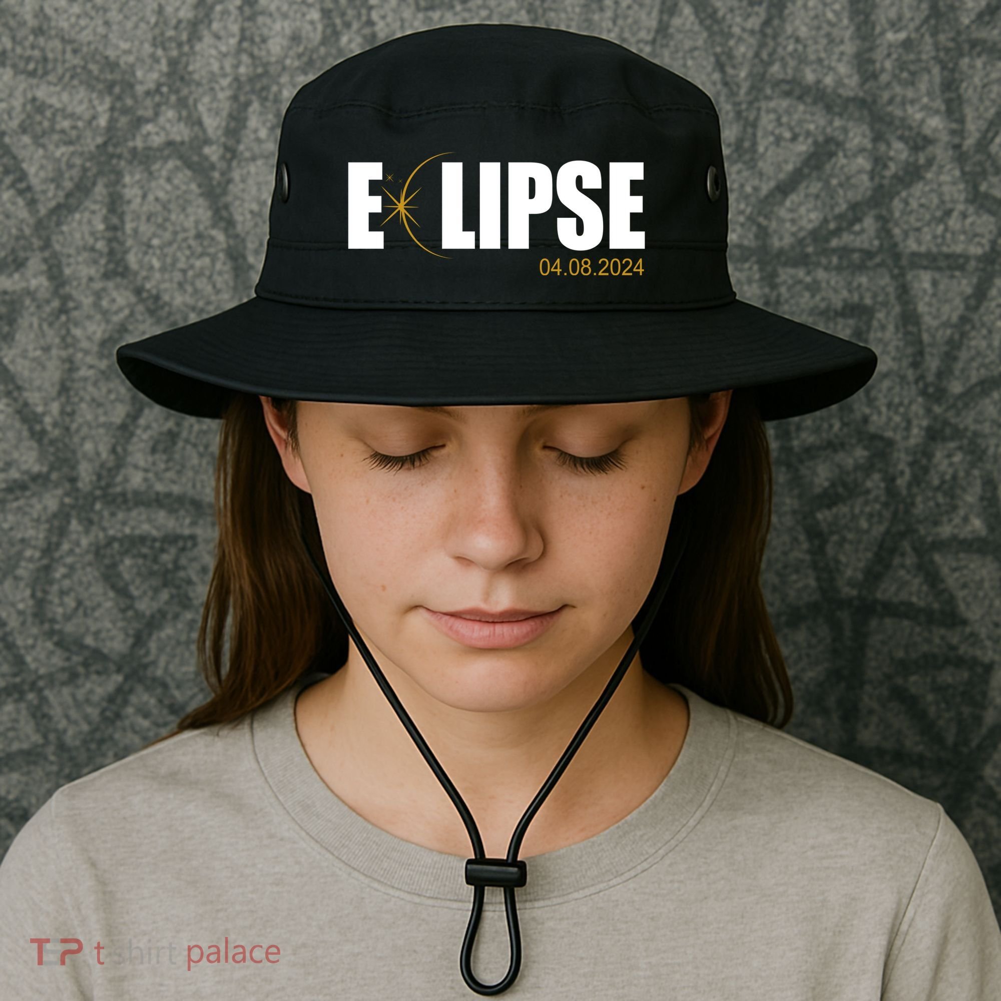 Solar Eclipse 04.08.24 Bucket Hat
