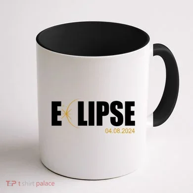 Solar Eclipse 04.08.24 Coffee Mug back
