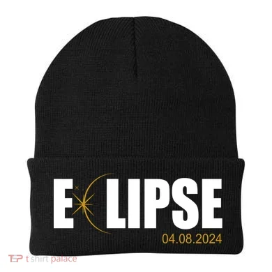 Solar Eclipse 04.08.24 Beanie