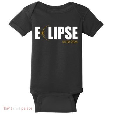 Solar Eclipse 04.08.24 Baby Bodysuit