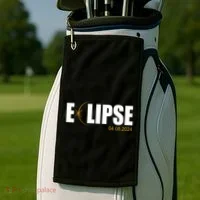 Solar Eclipse 04.08.24 Golf Towel thumb 2