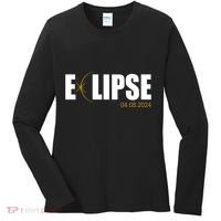 Solar Eclipse 04.08.24 Women's Long Sleeve Shirt thumb 0
