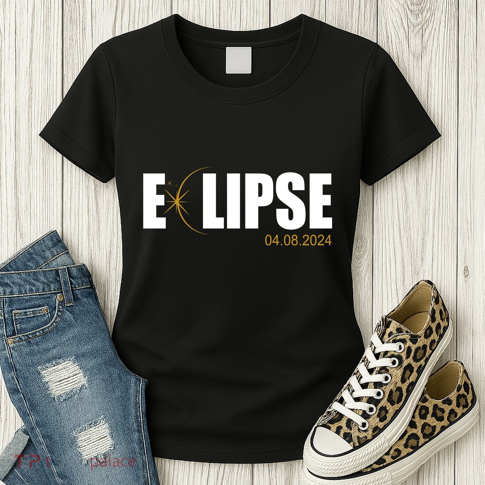 Solar Eclipse 04.08.24 Women's T-Shirt