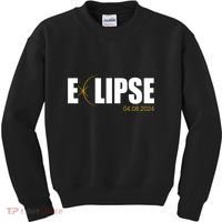 Solar Eclipse 04.08.24 Kids Sweatshirt thumb 0