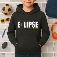 Solar Eclipse 04.08.24 Kids Hoodie thumb 2