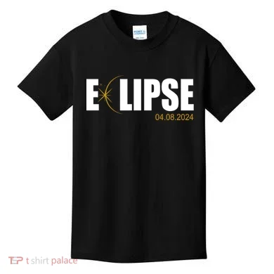Solar Eclipse 04.08.24 Kids T-Shirt
