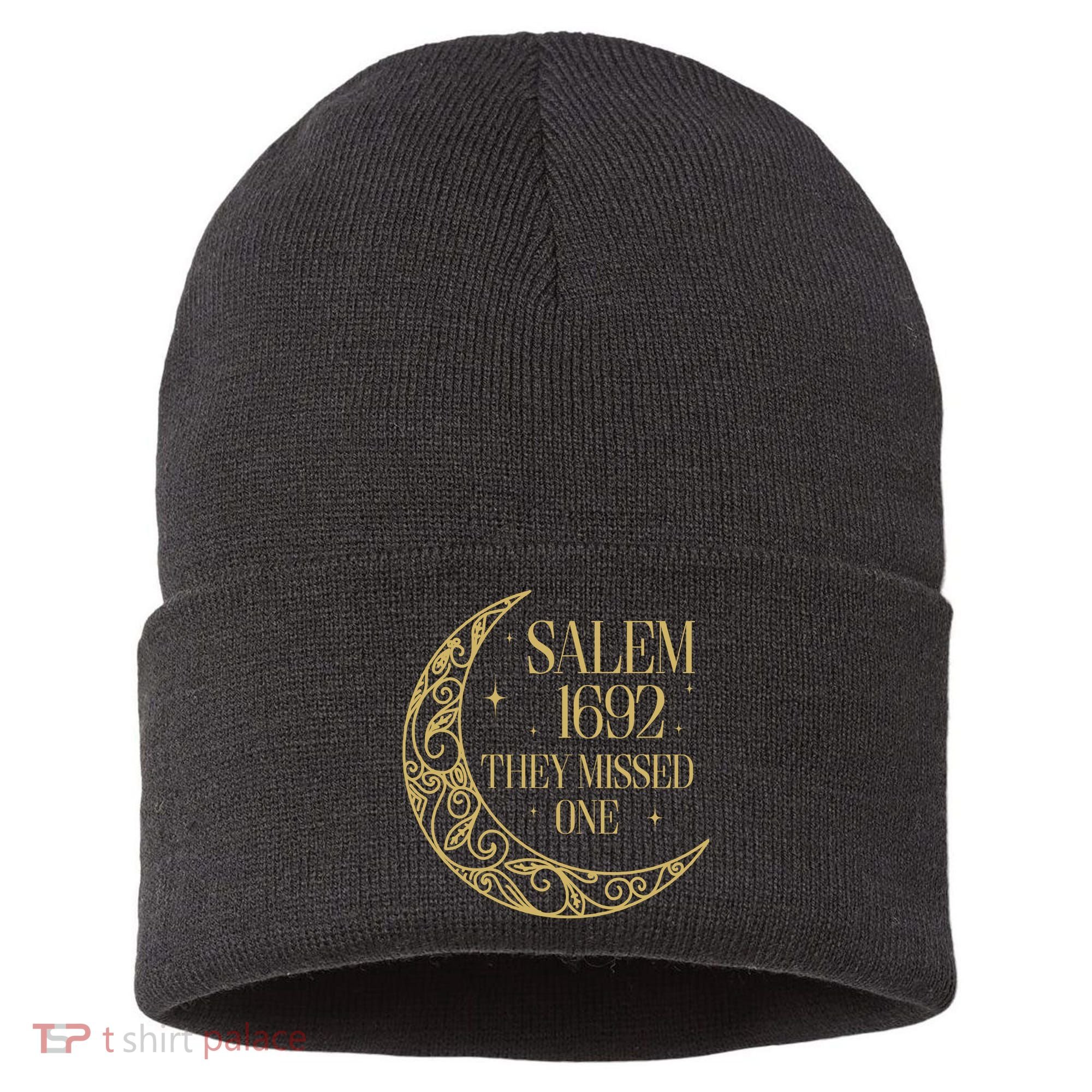 Salem Est 1692 They Missed One Sustainable Knit Beanie