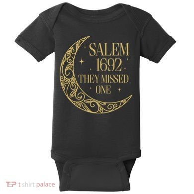 Salem Est 1692 They Missed One Baby Bodysuit