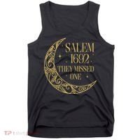 Salem Est 1692 They Missed One Tank Top thumb 0