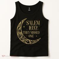 Salem Est 1692 They Missed One Tank Top thumb 2