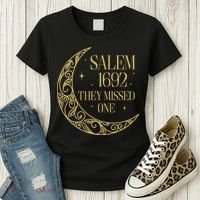 Salem Est 1692 They Missed One Women's T-Shirt thumb 3