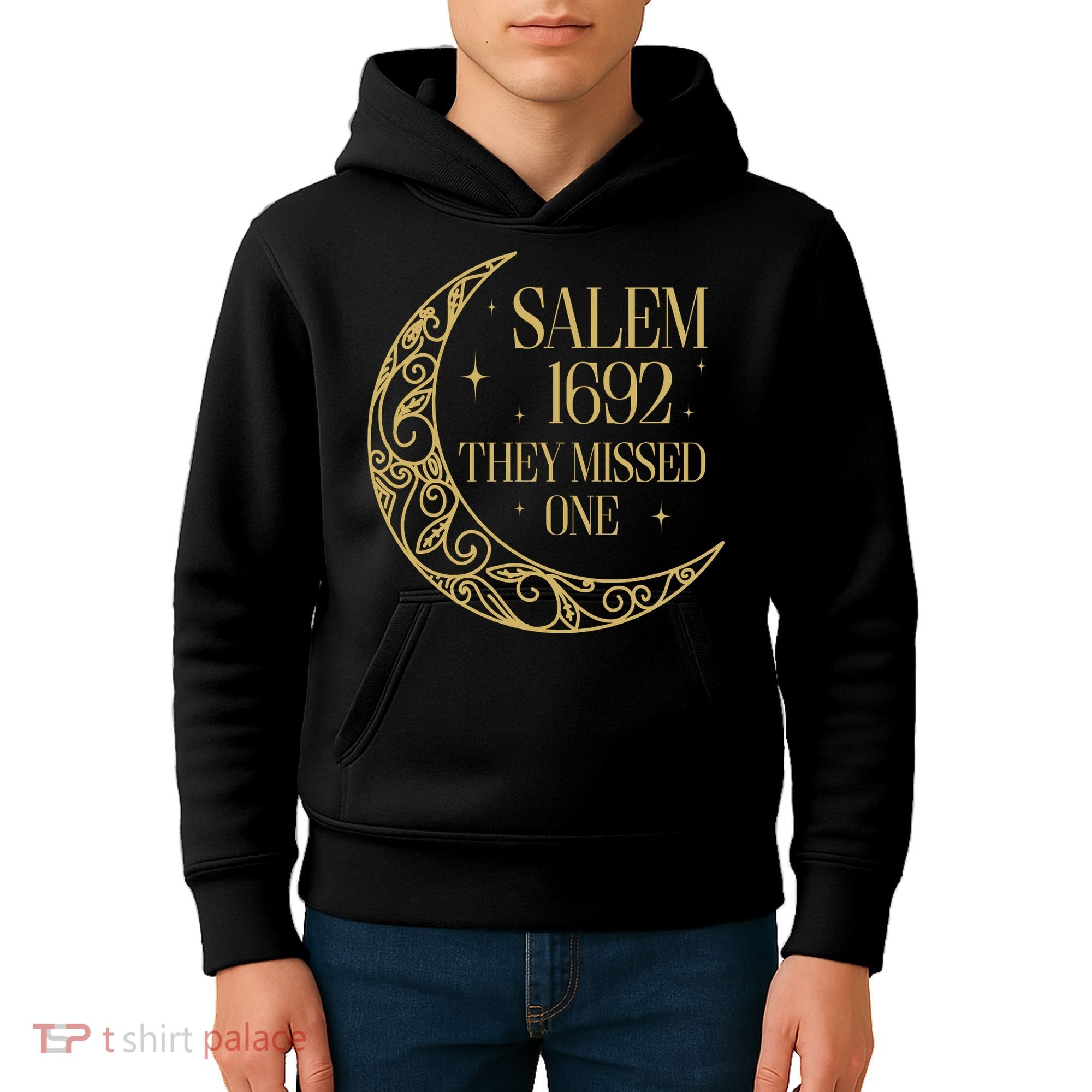Salem Est 1692 They Missed One Kids Hoodie