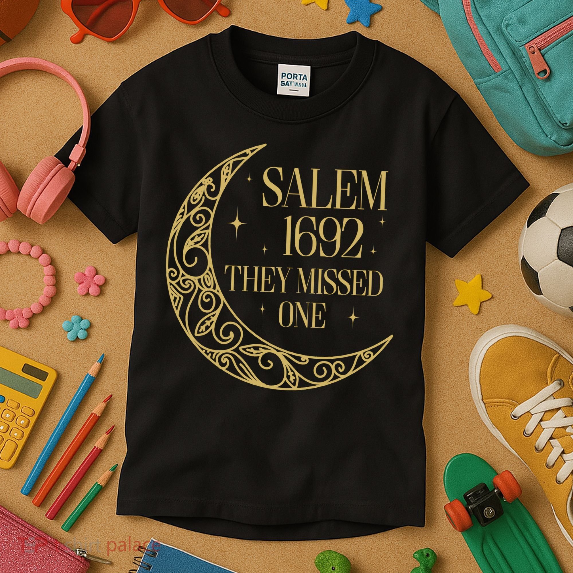 Salem Est 1692 They Missed One Kids T-Shirt