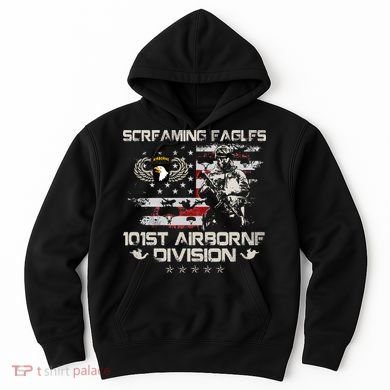 Screaming Eagle 101st Airborne Division Veteran Sky Soldier Hoodie