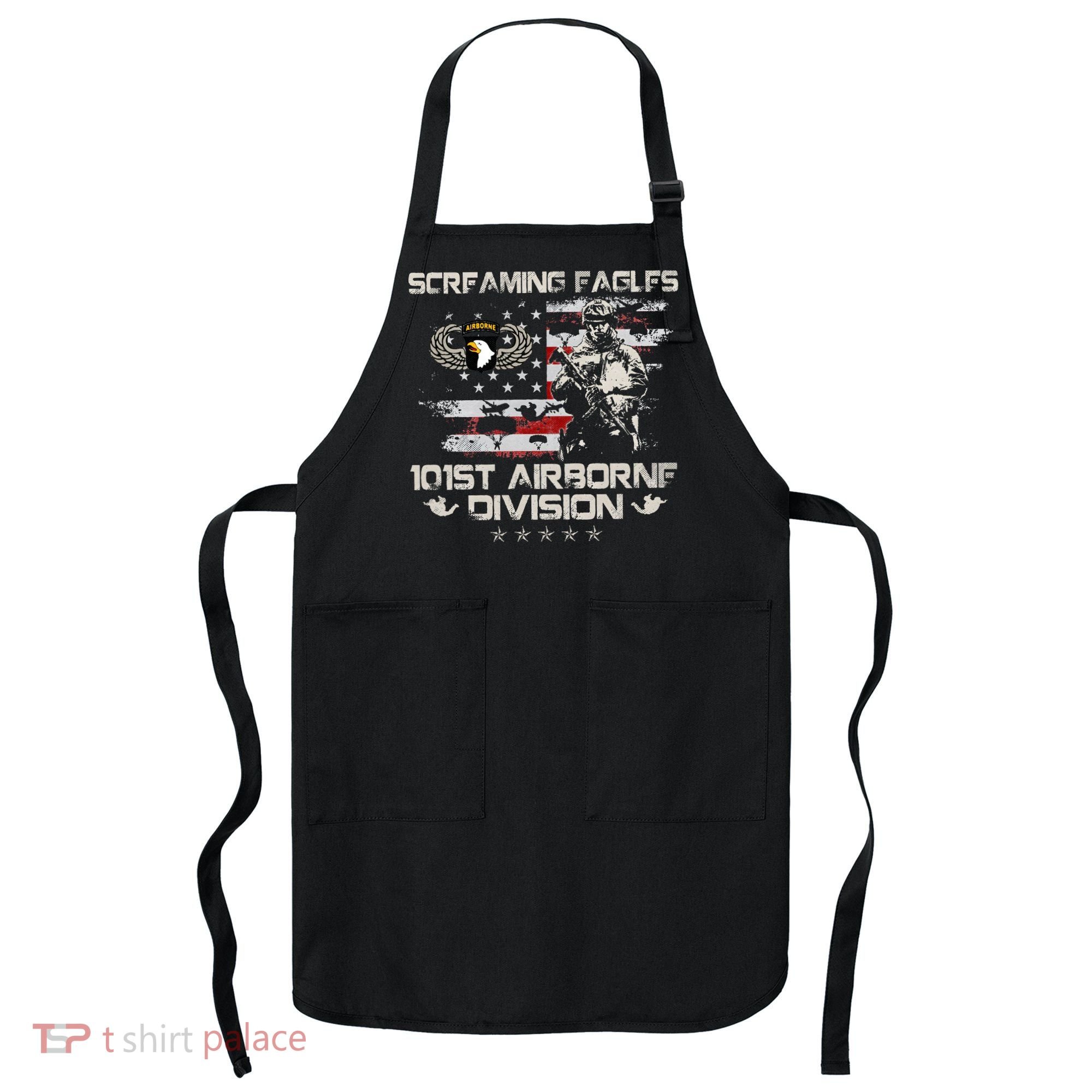 Screaming Eagle 101st Airborne Division Veteran Sky Soldier Apron