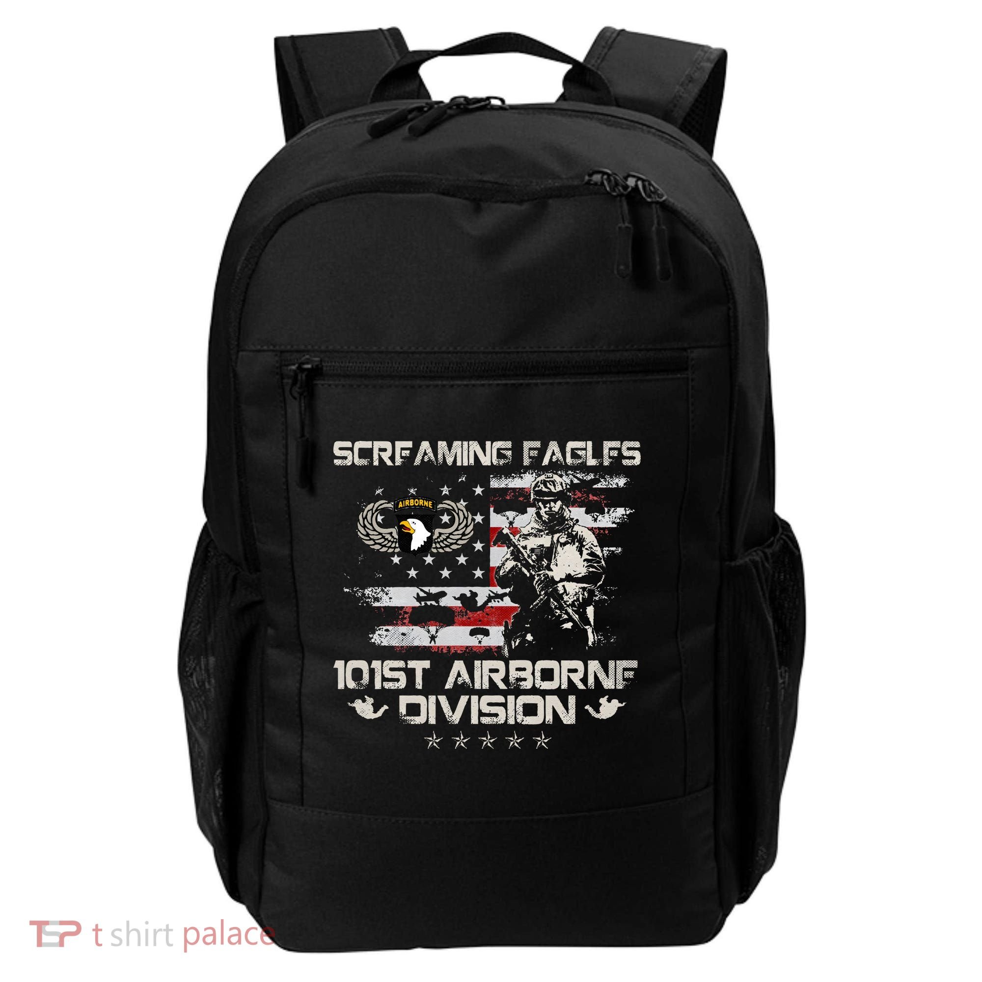 Screaming Eagle 101st Airborne Division Veteran Sky Soldier Backpack