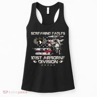 Screaming Eagle 101st Airborne Division Veteran Sky Soldier Women's Tank Top thumb 0
