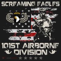 Screaming Eagle 101st Airborne Division Veteran Sky Soldier Baby Bodysuit thumb 2