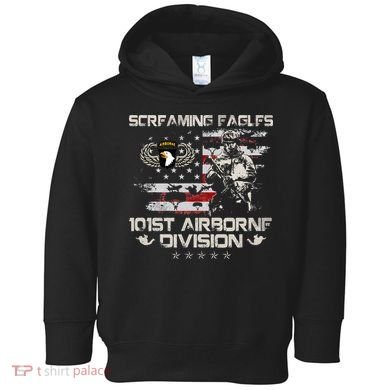 Screaming Eagle 101st Airborne Division Veteran Sky Soldier Toddler Hoodie
