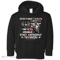 Screaming Eagle 101st Airborne Division Veteran Sky Soldier Toddler Hoodie thumb 0