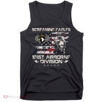 Screaming Eagle 101st Airborne Division Veteran Sky Soldier Tank Top thumb 0