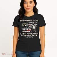 Screaming Eagle 101st Airborne Division Veteran Sky Soldier Women's T-Shirt thumb 4