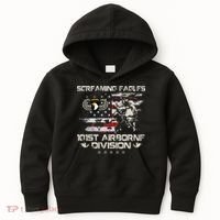 Screaming Eagle 101st Airborne Division Veteran Sky Soldier Kids Hoodie thumb 0