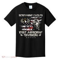 Screaming Eagle 101st Airborne Division Veteran Sky Soldier Kids T-Shirt thumb 0